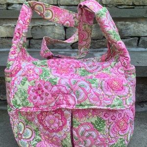 Retired Petal Pink Vera Bradley messenger bag